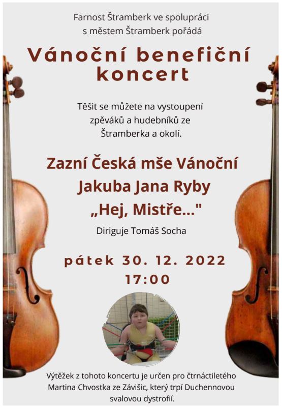 Vánoční benefiční koncert  - Česká mše Vánoční