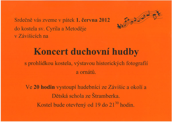 Koncert duchovní hudby