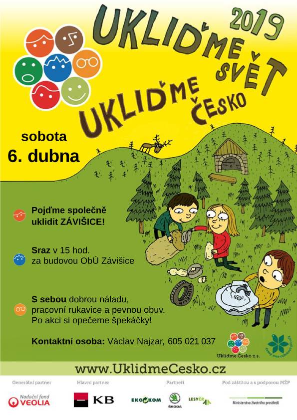 Ukliďme svět - sobota 6.dubna