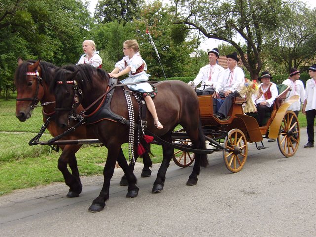 Obecní dožínky Závišice