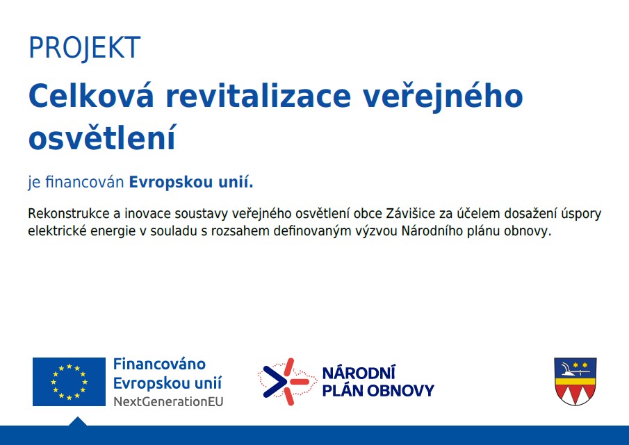 Celková revitalizace veřejného osvětlení