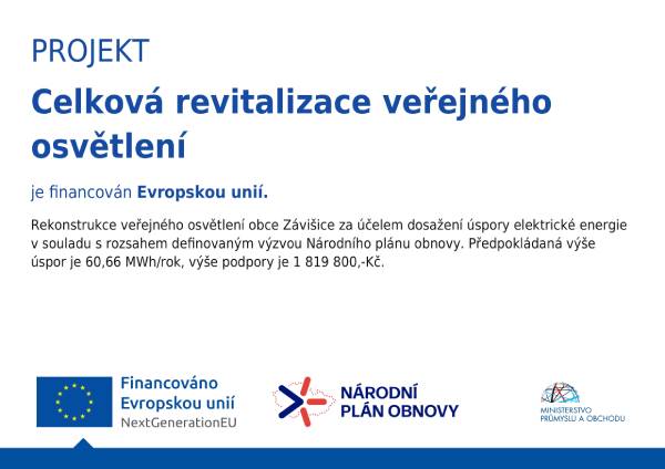 Celková revitalizace veřejného osvětlení