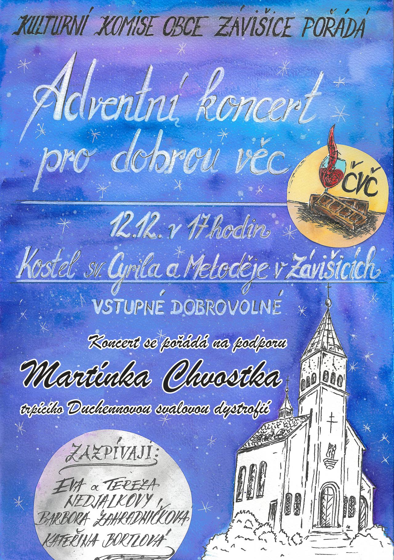 Adventní koncert pro dobrou věc 12.12. Adventní koncert pro dobrou věc 12.12.