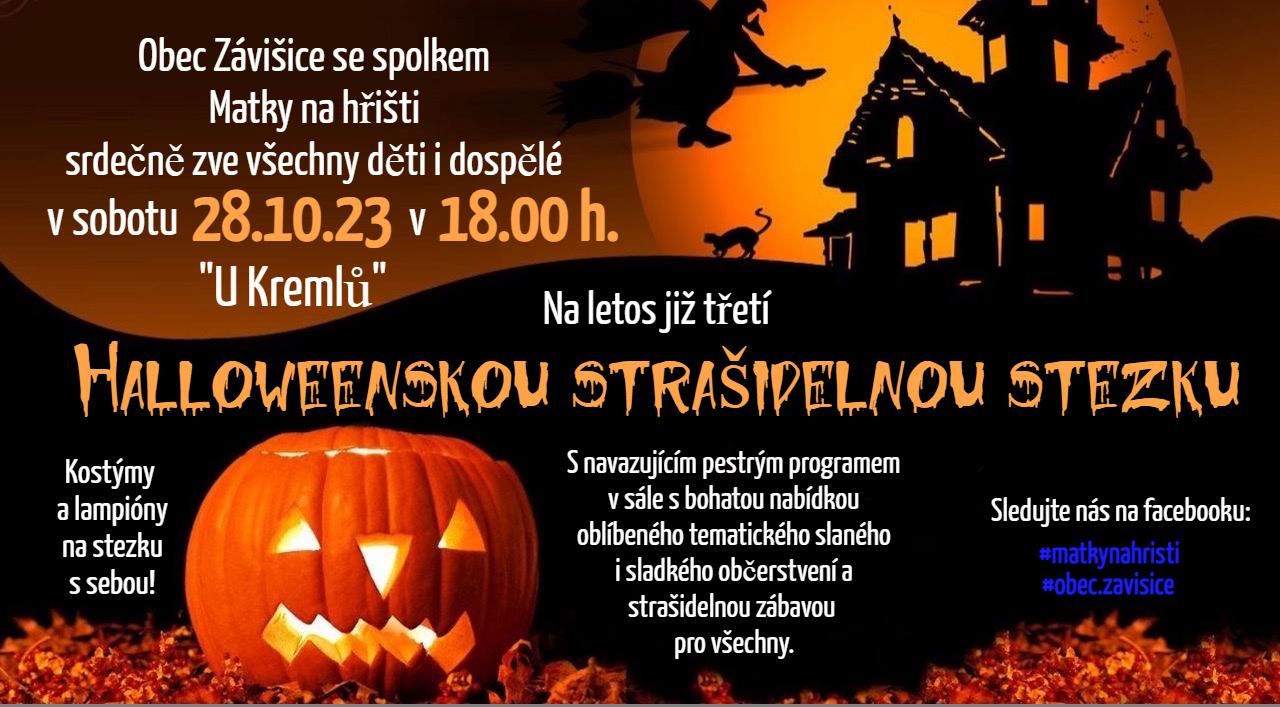 Halloweenská strašidelná stezka 28.10.