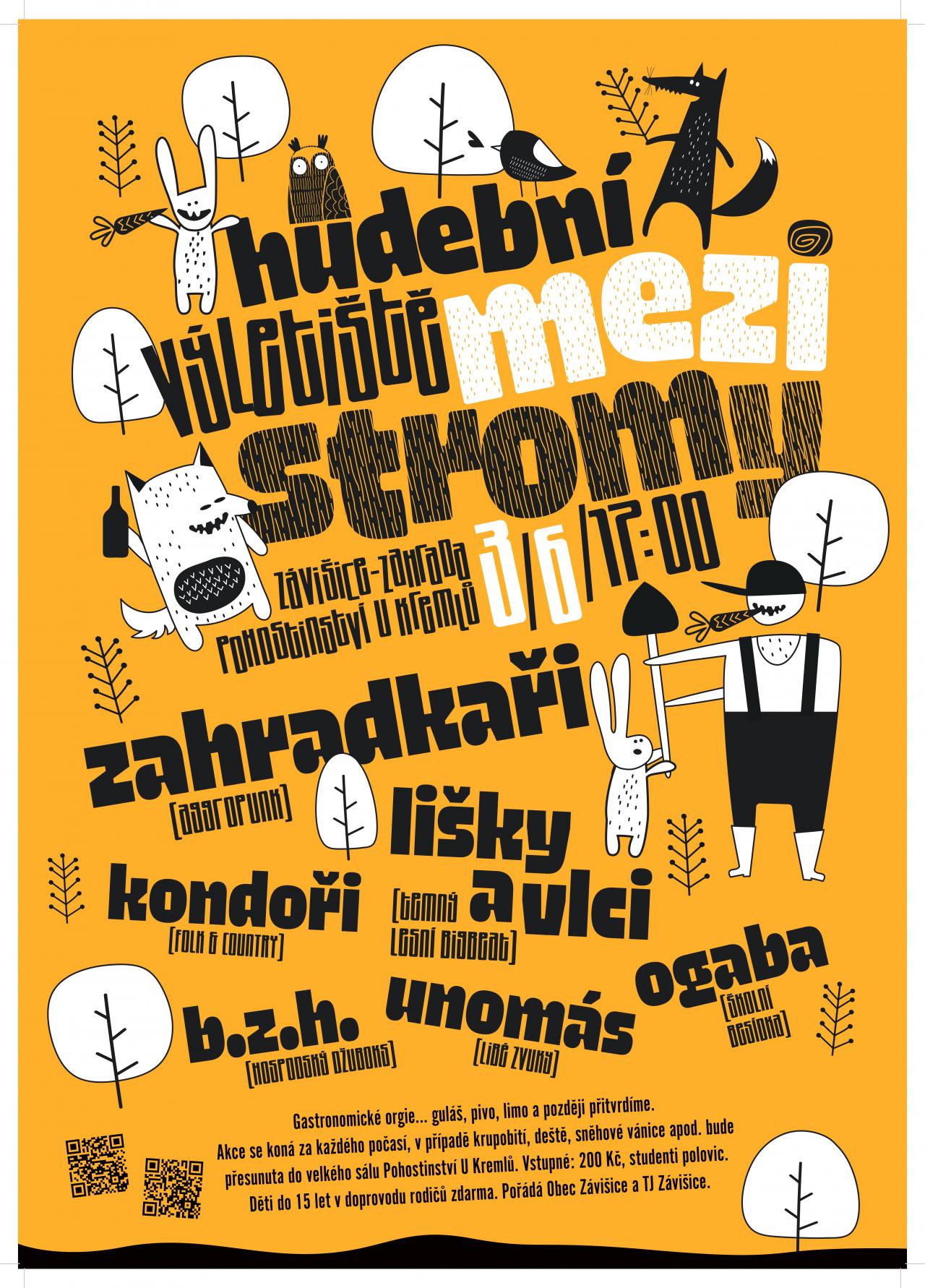 Hudební výletiště MEZI STROMY 3.6. Hudební výletiště MEZI STROMY 3.6.