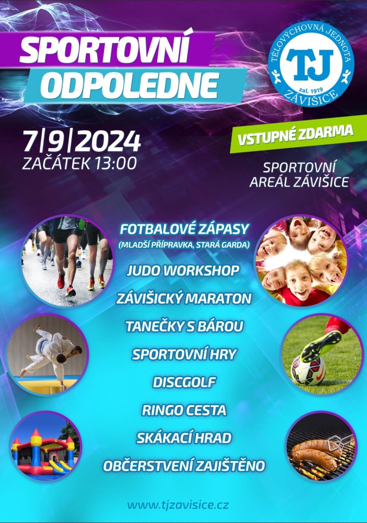 Sportovní odpoledne 8.9. Sportovní odpoledne 8.9.