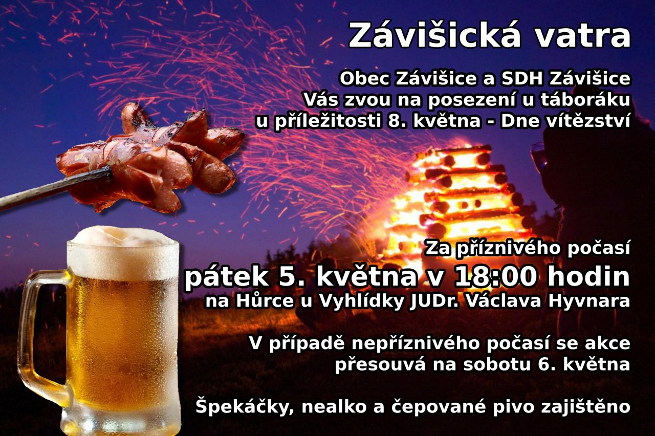 Závišická vatra 5.5.